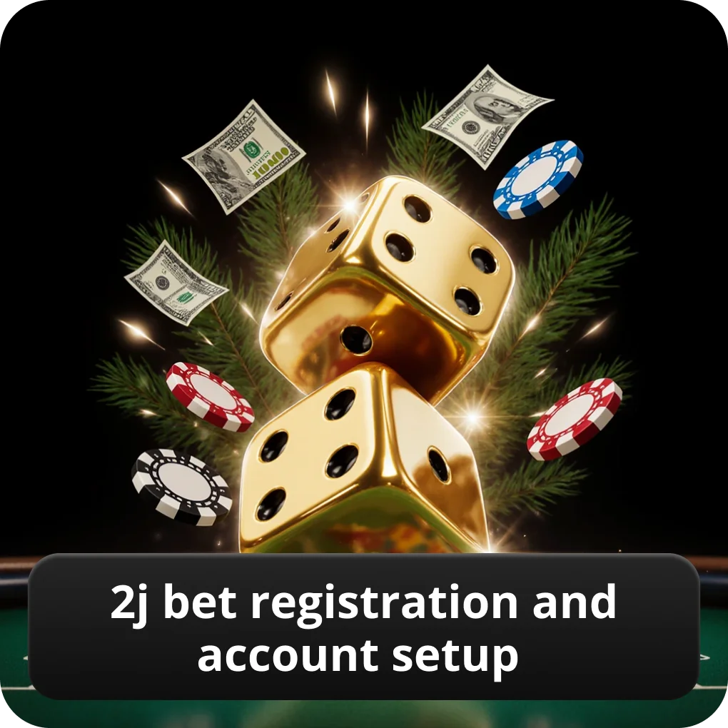 2J Bet registration and account setup